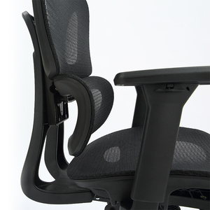 Chaise en maille ergohumaine personnalisée en usine chaise de bureau réglable en hauteur avec accoudoir - Product Image 6