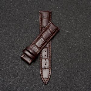 สายนาฬิกาหนังสีโรสโกลด์พร้อมหัวเข็มขัดแบบกดสองชั้น สแตนเลสสตีล ระบายอากาศได้ดี-ลดราคา - Product Image 5