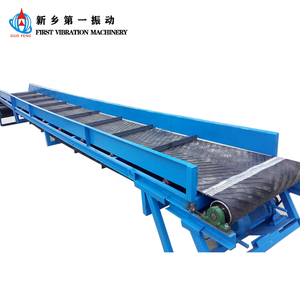 Nastro Trasportatore a Cinghia Mobile a V in Gomma Larghezza 650 per Carico Sacchi di Fertilizzante - Product Image 3