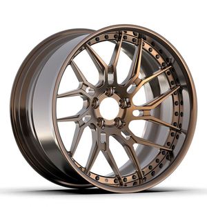 ล้อฟอร์จ KLS Five Spoke 2 ชิ้น ขนาด 5X112 19 20 21 22 นิ้ว สำหรับ Corvette Z06 C7 C6 ZR1 F12 TDF Maserati Granturismo - Product Image 2