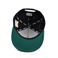 Casquette Snapback Unisexe Personnalisée à 5 Panneaux avec Logo Tissé, Style Hip-Hop Hiver, 100% Coton, Performance Extérieure, Broderie 3D Tendance