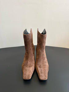 <span class=keywords><strong>Stivaletti</strong></span> Invernali da Donna con Vestibilità Ampia, Punta Affusolata Effetto Coccodrillo, <span class=keywords><strong>Tacco</strong></span> a Rocchetto, Chiusura Slip-On per Autunno - Product Image 3