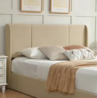 Mobilier de chambre à coucher contemporain Lit élévateur à gaz de luxe design Cadre de lit guimauve Mobilier de chambre à coucher nordique Twin King