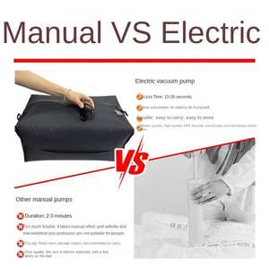Pompe à vide électrique portable, détachable et pliable pour un usage domestique et des sacs sous vide - Product Image 4