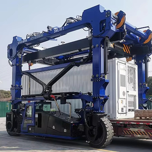 Chariot transpalette à pneus en caoutchouc de haute qualité de 45 tonnes, chariot transpalette pour conteneurs de 50 tonnes, fabricants de chariots transpalettes pour conteneurs - Product Image 1