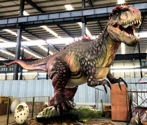Modèle de <span class=keywords><strong>dinosaure</strong></span> animatronique <span class=keywords><strong>Indominus</strong></span> <span class=keywords><strong>Rex</strong></span> artificiel de 15 m, dinosaures personnalisés pour le parc jurassique - Product Image 1