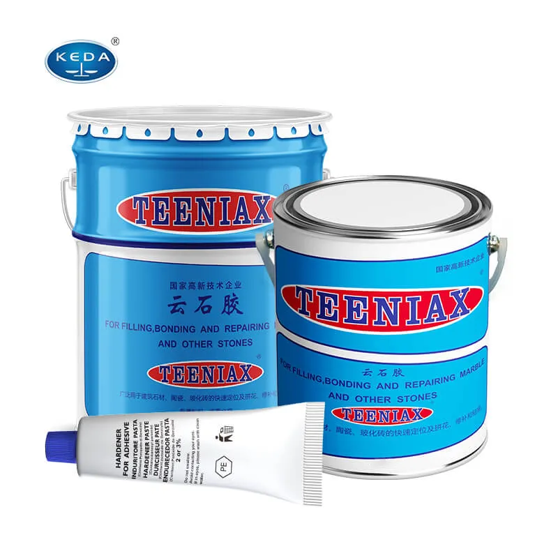 KEDA Teeniax-pegamento adhesivo de alta resistencia para azulejo, la mejor resina blanca de poliéster, 4L, 19L, para reparación de piedras de mármol