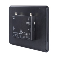 Monitor Industrial HD de 10 Pulgadas de Alto Brillo, Panel PC Todo en Uno Integrado, Táctil Resistivo/Capacitivo Multitáctil en Serie