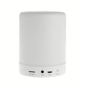 Colorful LED Light Touch <b>Speaker</b> Smart Portable Wireless Bt <b>Speaker</b> 7 Adjustable Different Color Night Light - Product Image 5