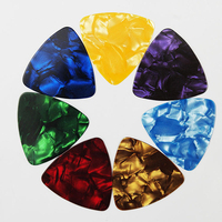 0.46/ 0.71 /0.96mm Music Picks Celluloid Sheet Guitar Picks Plectrum for Electric Acoustic Guitars