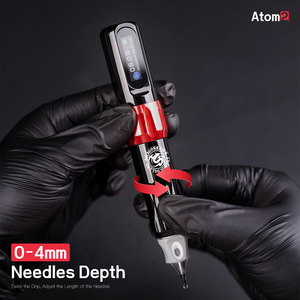 <span class=keywords><strong>Machine</strong></span> à tatouer sans fil <span class=keywords><strong>Dragonhawk</strong></span> Atom 2, stylo à tatouer avec double batterie pour PMU - Product Image 5