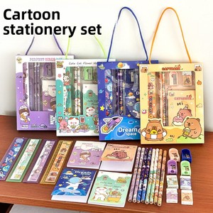 Ensemble de papeterie pour enfants <span class=keywords><strong>YEKO</strong></span>, cadeau pour les élèves du primaire et de la maternelle - Boîte cadeau surprise pour la rentrée scolaire - Product Image 2