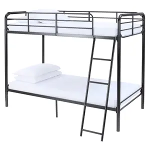 High quality hostel metal bunk bed iron beds double loft for adult