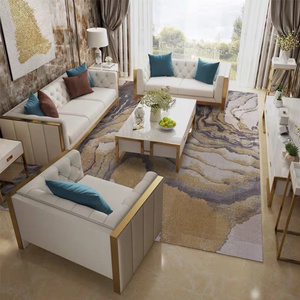 Set Divani per Soggiorno Arredamento Moderno in Pelle Design Confortevole Struttura in Legno Altri Mobili di Lusso per Salotto - Product Image 6