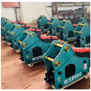 Yantai Weixiang Hydraulic Rock Breaker Excavator Skid Steer Backhoe Loader Breaker Hammer Excavator Breaker