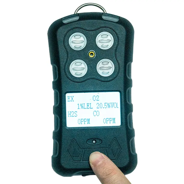 NKYF chino O2 H2S CO EX Analizador de Gas tóxico Monitor herramienta portátil Multi 4 en 1 Detector de Gas