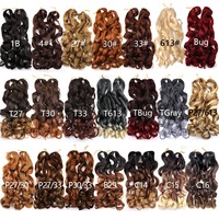 Cheveux à tresser bouclés de 22 pouces, style French Curl, pré-étirés