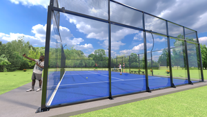 Pista de Pádel Profesional con Pilar de Vidrio, Phuoc Thinh Panoramic, Instalación Deportiva VIP para Clubes, Trato de Exportación - Product Image 6