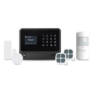 Kerui-système d'alarme de sécurité domestique connectée G90B plus, wi-fi, gsm, protocole tuya, pour porte connectée