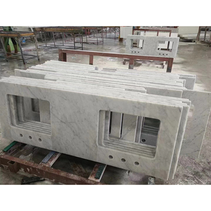 Dalles de marbre blanc de Carrare modernes en gros pour villas, halls d'hôtels, salles de bain, comptoirs de cuisine et plus encore - Product Image 5