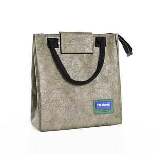 New Product Reusable Thermal Insulated Grocery <strong>Cool</strong> Carry Hard <strong>Small</strong> Size Tyvek Cooler Lunch <strong>Bag</strong> for Food - Product Image 2