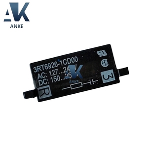 3RT6926-1CD00 Supresor de Sobretensión por Acoplamiento RC, Limitador de Sobretensión, Controladores Dedicados para Programación PLC, AC/DC 50/60Hz, Tipo Clip-on - Product Image 1