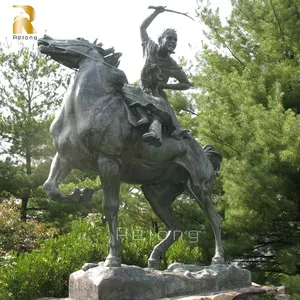 Offre Spéciale prix d'usine parc de jardin extérieur grandeur nature grande statue de Valkyrie en bronze