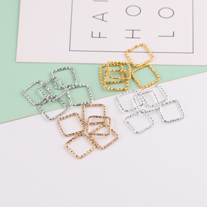 Pendiente <span class=keywords><strong>de</strong></span> aleación <span class=keywords><strong>de</strong></span> Metal con forma <span class=keywords><strong>de</strong></span> corazón y estrella, collar, anillo trenzado, sortijas divididas para fabricación <span class=keywords><strong>de</strong></span> joyas diy - Product Image 2