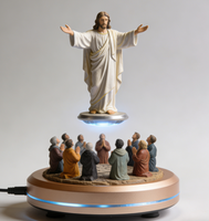 Esculturas Suspendidas de Resina Personalizadas de Alta Gama y Artículos Decorativos de Levitación Magnética