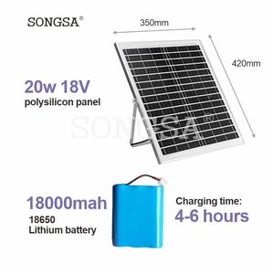 Ventilateur sur pied électrique rechargeable à moteur sans balais <span class=keywords><strong>de</strong></span> 16 pouces, faible bruit, haut <span class=keywords><strong>d</strong></span>ébit <span class=keywords><strong>d</strong></span>'air, <span class=keywords><strong>prix</strong></span> bas en gros pour usage domestique, commercial et hôtelier - Product Image 5