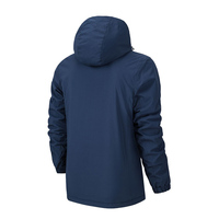 Veste imperméable en polaire à col montant et capuche pour homme, hiver 2025