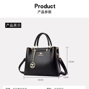 Factory Wholesale Luxury <b>Large</b> Capacity Sac Main Custom New Fashion <b>Bags</b> Shoulder Tote <b>Bag</b> Handbag Women PU Leather Ladies <b>Bags</b> - Product Image 5