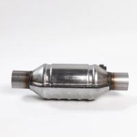 Convertisseur catalytique à trois voies à haut débit, 400 cellules, substrat céramique, acier inoxydable, Euro V, universel, fourni par l'usine