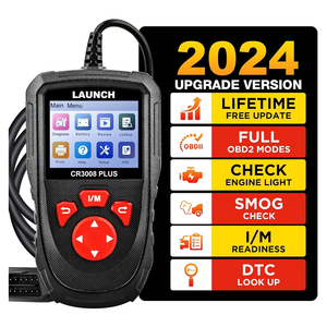 Lansmanı CR3008 artı OBDII otomatik teşhis aracı için ücretsiz güncellemeler ile evrensel tam OBD2 motor kodu okuyucu - Product Image 2