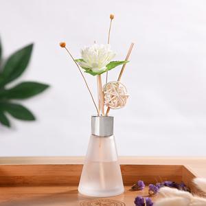 <span class=keywords><strong>Diffuseur</strong></span> de parfum JK Reed, écologique, parfum floral, aromathérapie sans flamme, récipient en verre, motif végétal, non toxique, sûr pour la maison et la voiture - Product Image 2