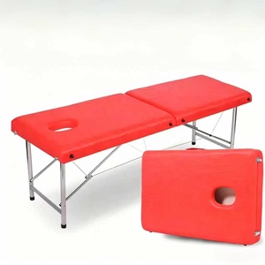 Double beam reinforced massage <b>bed</b>, beauty salon specific beauty <b>bed</b>, <b>portable</b> handheld perforated home massage <b>bed</b> - Product Image 5