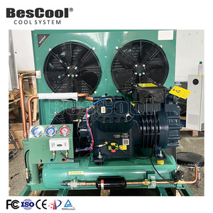 Máy nén piston bán kín 380V đáng tin cậy đơn vị ngưng tụ hiệu quả cao cho các hệ thống công nghiệp sử dụng R404a tự động - Product Image 3