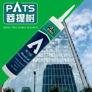 Adesivo de silicone resistente às intempéries, à prova d'água e neutro para portas e janelas de liga de alumínio e vidro, mais vendido na China