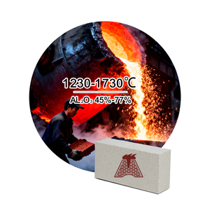 Nhiệm Vụ Nặng Nề Fireclay Gạch Tùy Chỉnh Vật Liệu Hỗn Hợp Mullite Cách Nhiệt Gạch Cho Nhà Máy Xi Măng Rotaries - Product Image 1