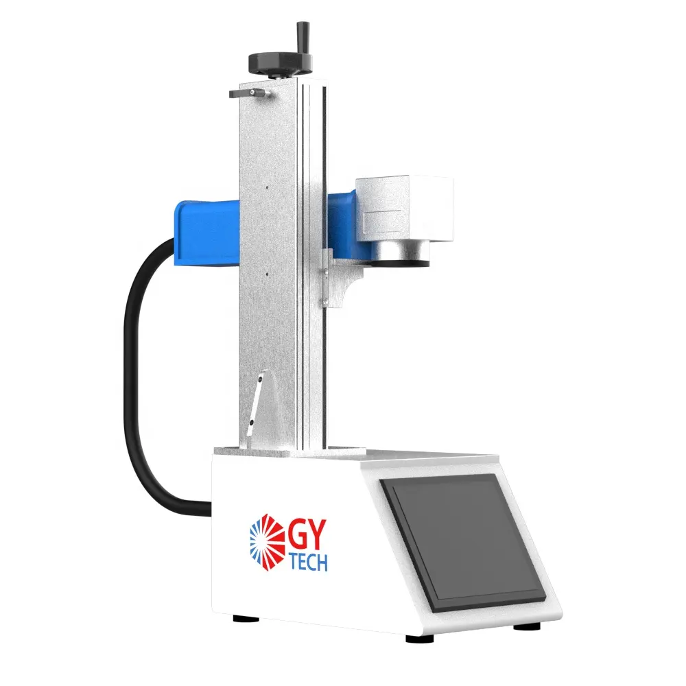 Portable Metal 20W Laser Marking Machine Manufacturers Desktop Mini Fiber Laser Marking Machine Price