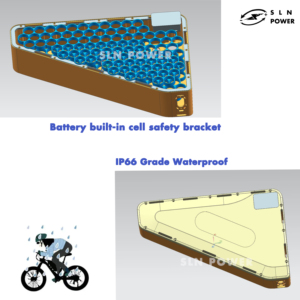 48V 52V 60 V 60 Volt 72V e-xe đạp Pin tam giác túi mềm 20Ah 25Ah 30Ah 35Ah 40AH trường hợp khó khăn phù hợp với 1500W 2000W 3000W 5000W động cơ - Product Image 4