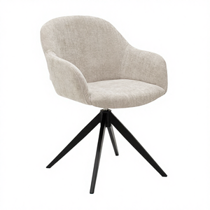 Wholesale Modern Upholstered Rotating <b>Dining</b> <b>Chair</b> Soft <b>Velvet</b> Touch Home Furniture Luxury Design Upholstered <b>Chair</b> Soft - Product Image 3