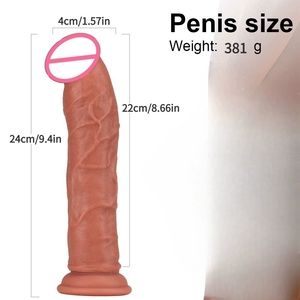 22 cm Dildo aus Medizinischem PVC-Material für Frauen Sexspielzeug Dildo Günstiger Preis Sex-Dildo für Weibliche Masturbation - Product Image 3
