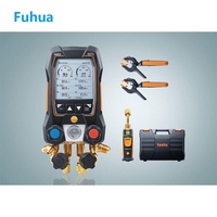 Kit de Vacío Inteligente Testo 557s - Manómetro Digital Inteligente con Sondas de Vacío y Temperatura Inalámbricas (Número de Pieza 0564 5571)