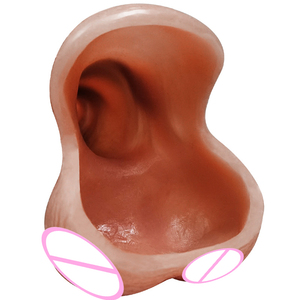 Realistischer echter flüssiger Silikon <span class=keywords><strong>dildo</strong></span> mit Öl beschichtung Sexspielzeug für Erwachsene und Mädchen für Männer aus ABS-Material - Product Image 5