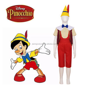 Cossuit pour enfants <span class=keywords><strong>Pinocchio</strong></span> à long nez Costume de scène <span class=keywords><strong>Pinocchio</strong></span> Costume de tir Costumes de télévision et de film Cosplay - Product Image 1