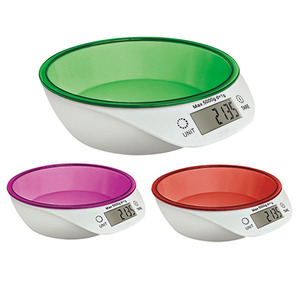 Báscula Digital de Cocina 5000g con Precisión de 1g para Harina y Alimentación de Mascotas, Plástico Rojo, Funciona con Batería - Product Image 2
