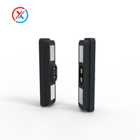 Conector Magnético de 2 Pines, Conector Pogo Pin de 2.2mm de Paso, 5V2A, Conector Magnético de Alimentación CC con Resorte