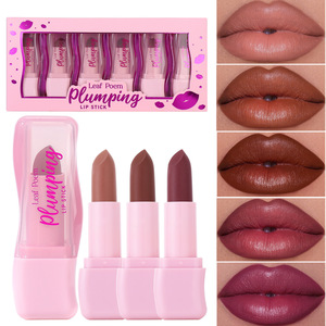 Set <span class=keywords><strong>de</strong></span> 6 <span class=keywords><strong>Labiales</strong></span> Sólidos OEM para Aumentar el Volumen <span class=keywords><strong>de</strong></span> <span class=keywords><strong>Labios</strong></span>, Hidratantes y <span class=keywords><strong>de</strong></span> Larga Duración, en Caja <span class=keywords><strong>de</strong></span> Regalo Rosa, Regalo Festivo para Chicas, 3.5g*6 - Product Image 3