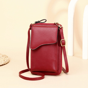 Sh2091 Ladies Custom Designer Zipper Mini Crossbody Shoulder <strong>Bags</strong> Luxury Leather Waterproof Women <strong>Mobile</strong> Phone PU Small <strong>Bag</strong> - Product Image 6